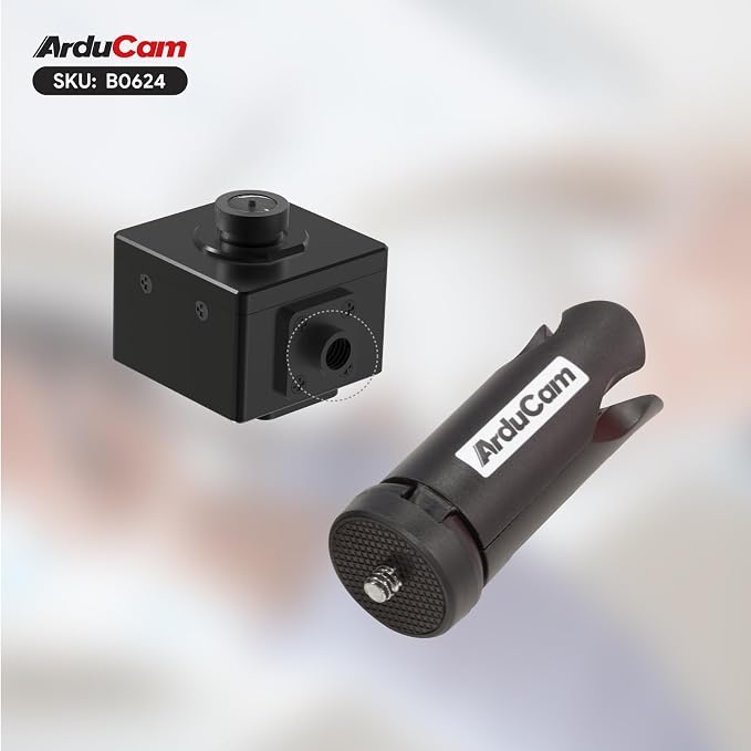 Arducam USB 3.0 Camera, 3MP ISX031 120 dB HDR USB Camera Module, 127°(D) Wide Angle UVC Webcam, Built-in ISP, LED Flicker Mitigation