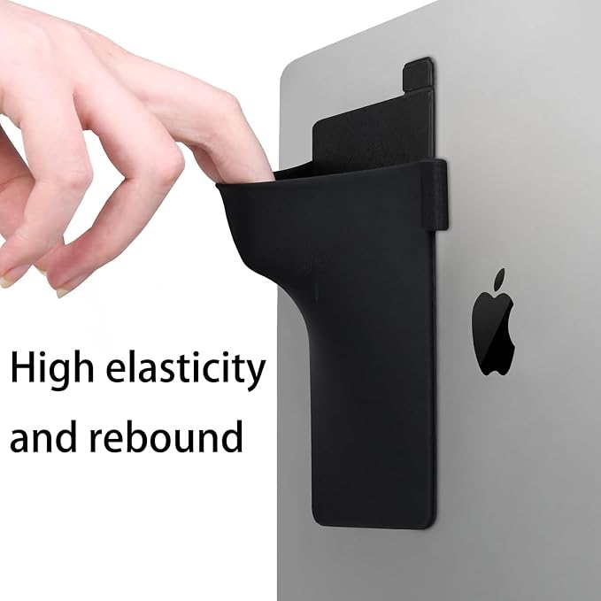 2 Pack Portable Hard Drive Sleeve for Laptop - SSD Solid State Drive - Reusable Adhesive - Stick on External Hard Drive Carrying Case - Travel Pocket Pouch