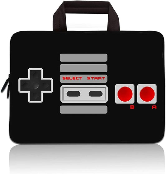 14 15 15.4 15.6 inch Laptop Handle Bag Computer Protect Case Pouch Holder Notebook Sleeve Neoprene Cover Soft Carrying Travel Case for Dell Lenovo Toshiba HP Chromebook ASUS Acer (Games)