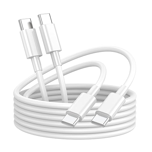 USB C to USB C Cable 3ft for iPhone 17/16/15 Charger Fast Charging Type C to Type C Power Cord for Apple 17/17 Pro/17 Pro Max/Air/16/16e/15， MacBook Air 13 inch/MacBook Pro/iPad/iPad Air/Mini