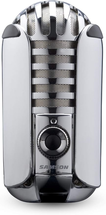 Samson Meteor Mic USB Condenser Podcasting Podcast Recording Desktop Microphone