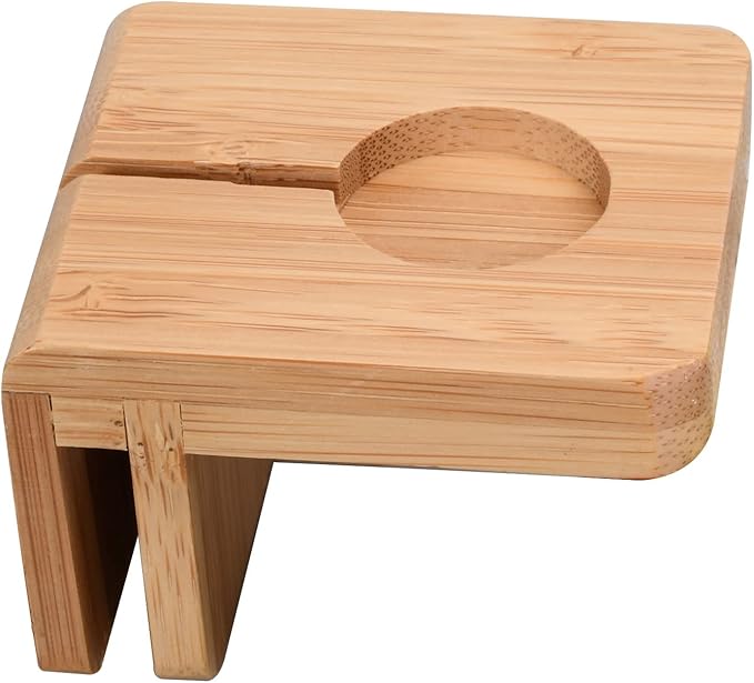 MobileVision Compatible Stand for Apple iWatch Adapter for use with Bamboo Charging Stations and Multi-Device Organizers