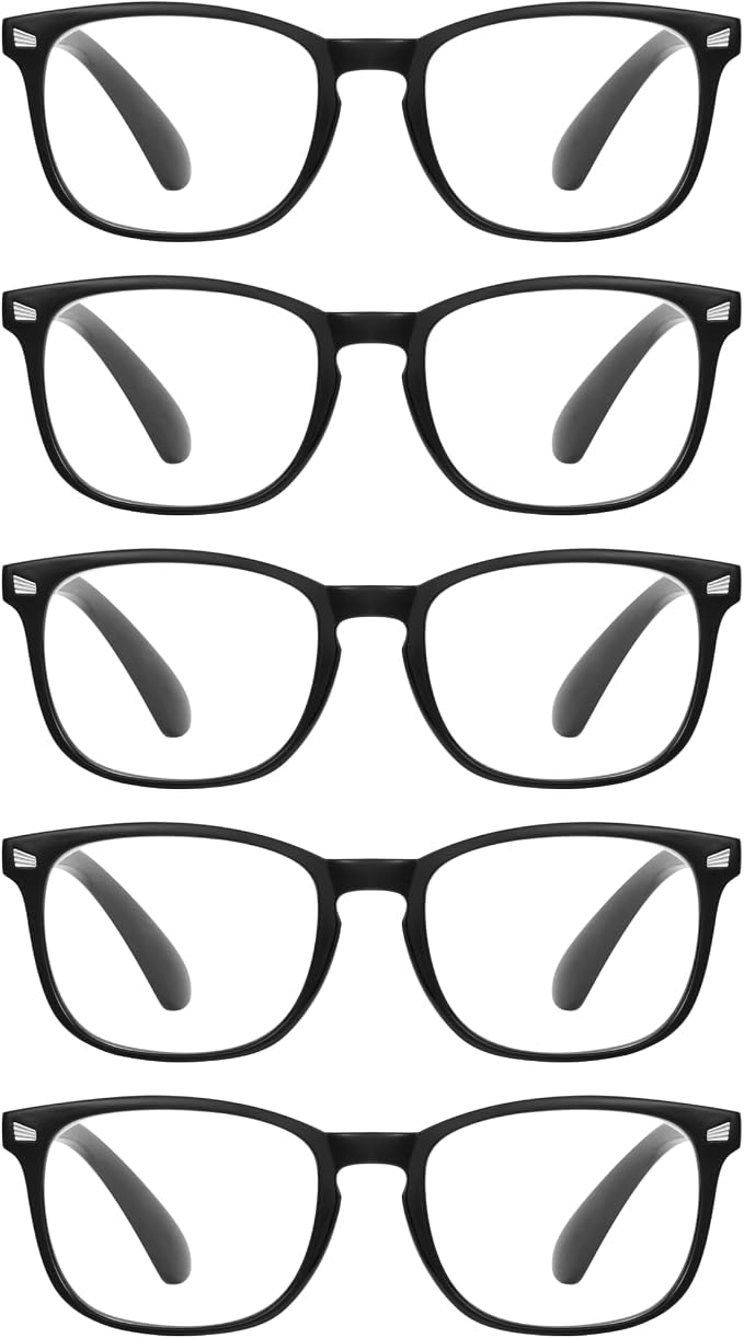 CCVOO Mix & Match Reading Glasses for Women - Lightweight, Comfortable Fit, Clear Vision - Blue Light Blocking