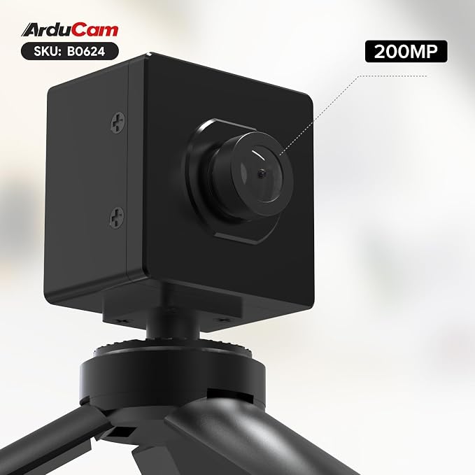 Arducam USB 3.0 Camera, 3MP ISX031 120 dB HDR USB Camera Module, 127°(D) Wide Angle UVC Webcam, Built-in ISP, LED Flicker Mitigation