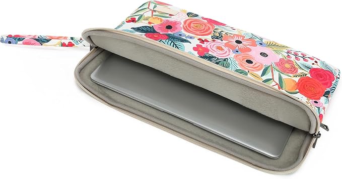Garden Rose Pattern Laptop Sleeve 15 Inch 15 Case and 15.6 Laptop Bag