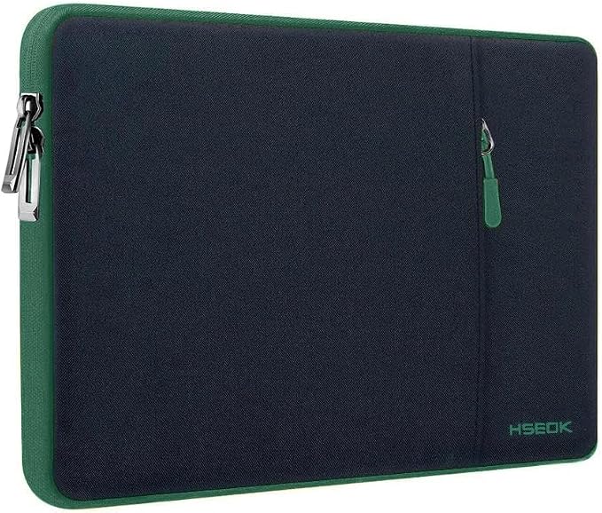 Hseok Laptop Sleeve 15.6 16 inch Case Compatible with MacBook Neo 16, MacBook Pro 16" M5/M4/M3/M2/M1, MacBook Air Pro 15", XPS 16, Most 15" 15.6" 16" Notebooks,B02K06