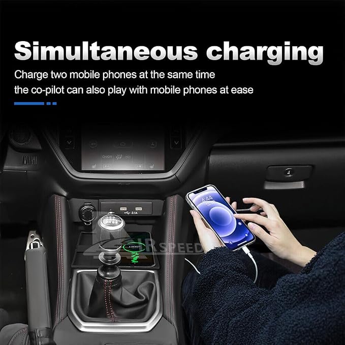 for 2022-2026 Subaru WRX 15W Fast Wireless Charger, Car Qi Charging Station Pad Mat fits Subaru WRX Accessories