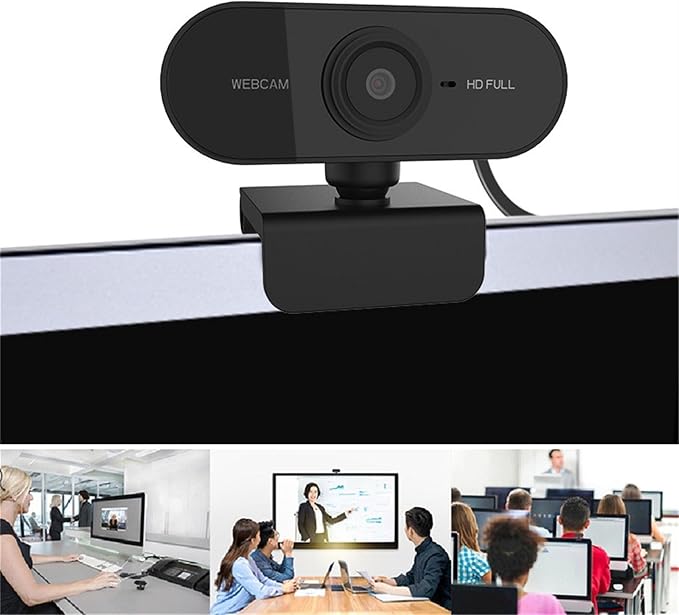 Streaming Camera 1080p HD Webcam USB Pc Camera Webcam for Pc Gaming Computer Web Cameras for Desktop Computer Accessories with Microphone,Fast Auto Focus, Rotatable Lens Gaming Stuff
