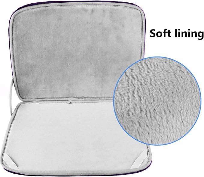 Laptop Case, 15.6 Inch, Durable Shockproof Protective Sleeve Cover Compatible with HP, ASUS, Lenovo, Acer, Notebook, Computer, Dark Purple