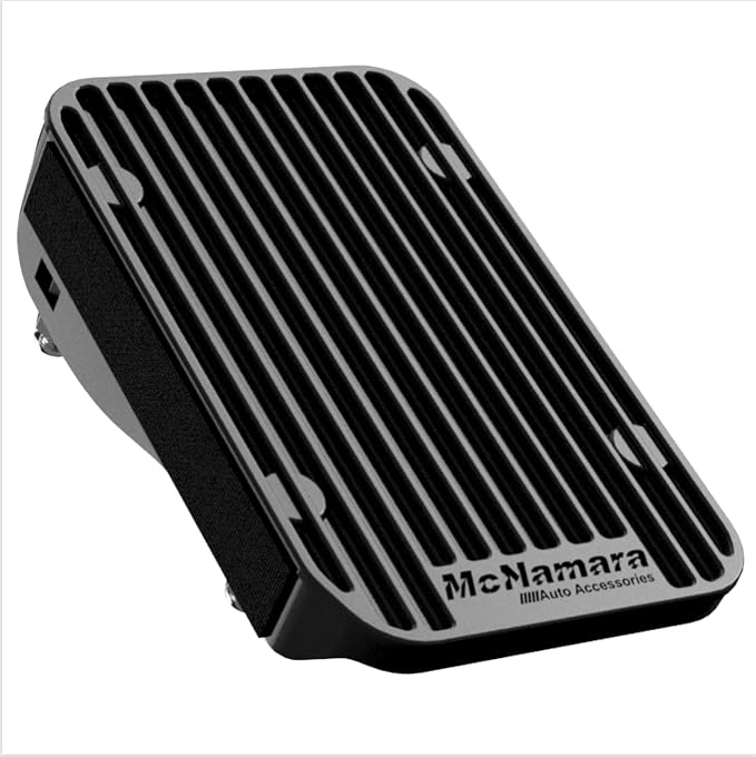 Ergonomic Adjustable Left Foot Rest Pedal - Compatible with Ford Ford F150 F250 F350 F450 F550 F650, F-Series, Expedition & RAM Trucks, Adjustable Driver Dead Pedal Comfort Accessory