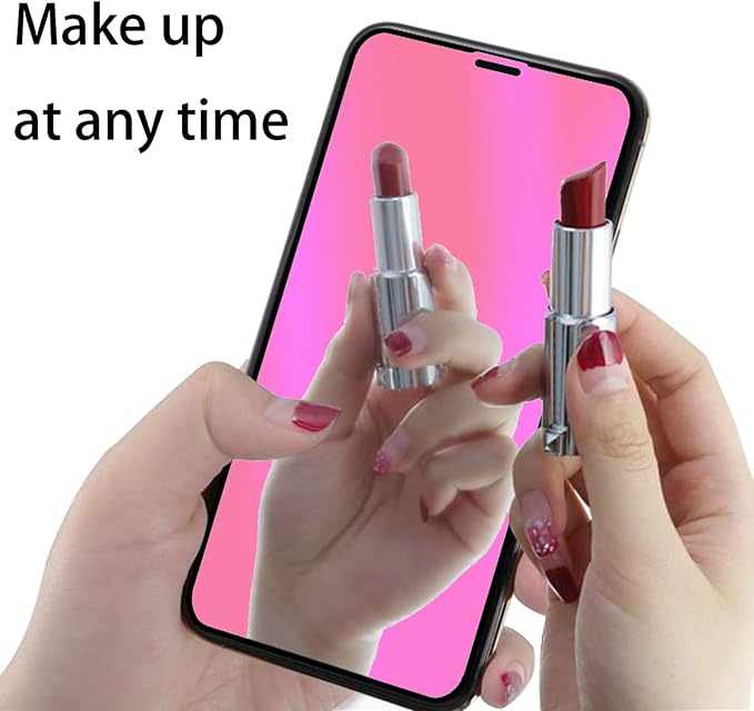 2 Pack Anti-Blue Privacy Tempered Glass Suit for iPhone 14 Pro Mirror Anti-Spy Screen Protector Anti-Peeping Film Electroplated Gradient 9H Hardness Anti-scratch 6.1 inch (Colorful)