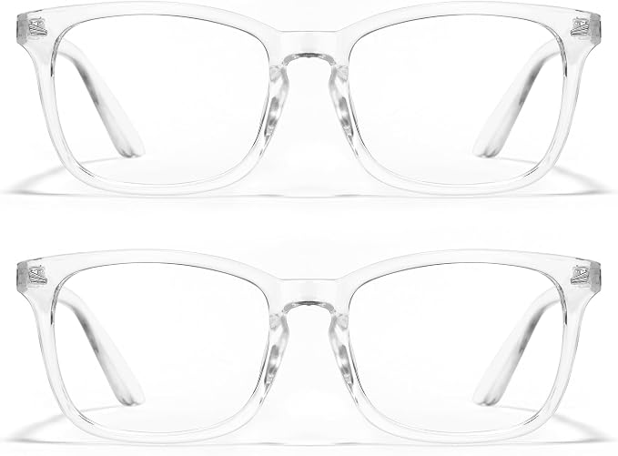 Cyxus Blue Light Glasses Men Women Reduce Eye Strain UV Blocking for Office Work Computer Screen 8082