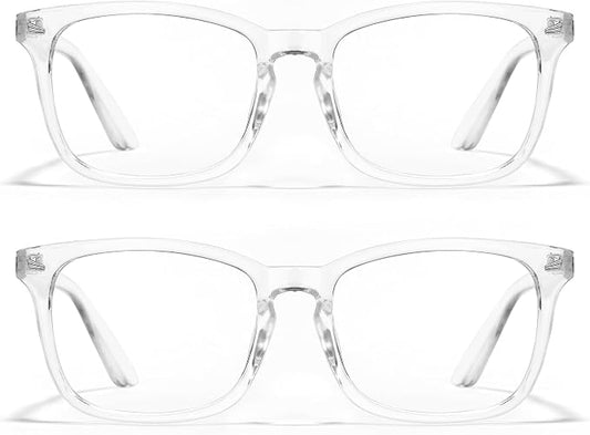 Cyxus Blue Light Glasses Men Women Reduce Eye Strain UV Blocking for Office Work Computer Screen 8082