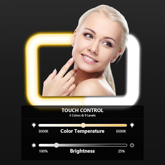 Selfie Ring Light with Stand, Tripod with Dimmable LED Lights, Extendable Ring Light Tripod for Photography, Video Recording, Live Stream, Makeup