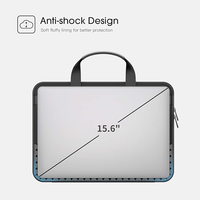 Smatree Heavy Duty Hard Case Compatible with 16.2 inch MacBook Pro 2024 M4/2023 M3 A2918/A2992/A2779, MacBook Pro 2021/2019 16 inch Shoulder Bag, for Acer Aspire 5/Predator Helios 300/Nitro 5