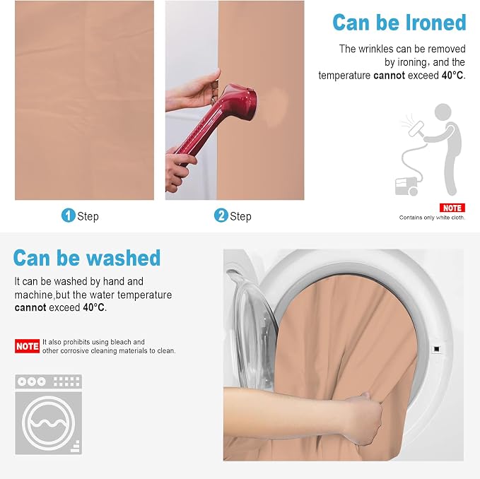 Nude Backdrop for Photoshoot, Professional Photo Backdrop Background Curtain for Product Photography, Portraits, Wedding, Party, Live Streaming Video Recording 5X7 FT (Background Only)