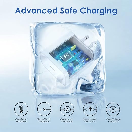 iPhone 13 12 11 Fast Charger, 3Pack [Apple MFi Certified] Lightning Cable Cord 20W Type C Charger USB C Fasting Charging Plug Adapter Compatible with Apple iPhone 13 Pro/12/11Pro Max/XS/XR/X/8/SE/iPad