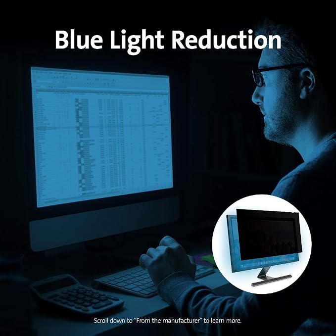 Kensington FP201 Privacy Screen for 20.1" Standard 4:3 Monitors (K52120WW)
