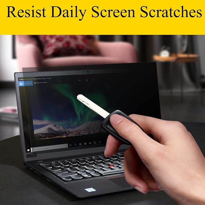 13.3 Inch Laptop Privacy Screen Protector Designed for HP Envy/Dell/Asus/Acer/Samsung/Lenovo,Matte Eye Protection Anti Glare Anti peep Protector Film for All 13.3" with 16:9 Aspect Ratio Laptop Privacy Guardian