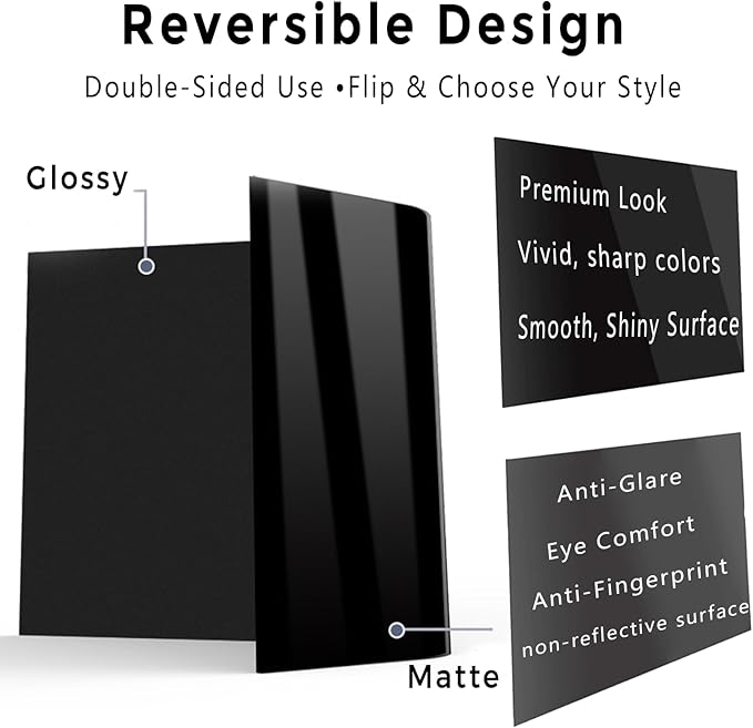Laptop Privacy Screen 11.6 Inch 16:9 , Anti-Spy Privacy Filter with Anti-Glare Blue Light Protection, Removable Computer Monitor Shield for HP Lenovo Dell Acer Asus ThinkPad Envy XPS (11.6" (16:9, 10.1×5.7 in))