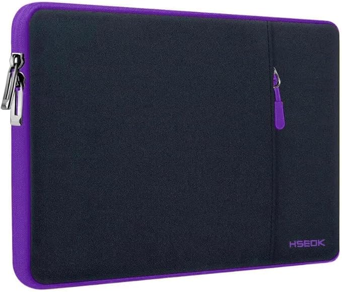 Hseok Laptop Case 13.3-14 Inch Sleeve, Water-Resistant Computer Bag Compatible with MacBook Neo/Pro 14" M5/M4/M3/M2/M1 and All 13.3" Mac Air/Pro, XPS 14 and Most Popular 13.3"-14" Notebook，B02K07