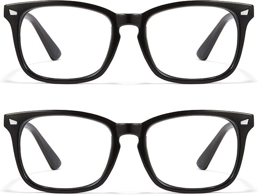 Cyxus Blue Light Glasses Men Women Reduce Eye Strain UV Blocking for Office Work Computer Screen 8082