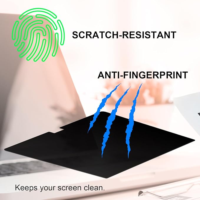 Privacy Screen for Apple 2026 MacBook Neo 13-inch Laptop, Removable Matte Anti Glare Blue Light Protector Private Security Filter for 13 inch Mac Laptop Computer, 1-Pack