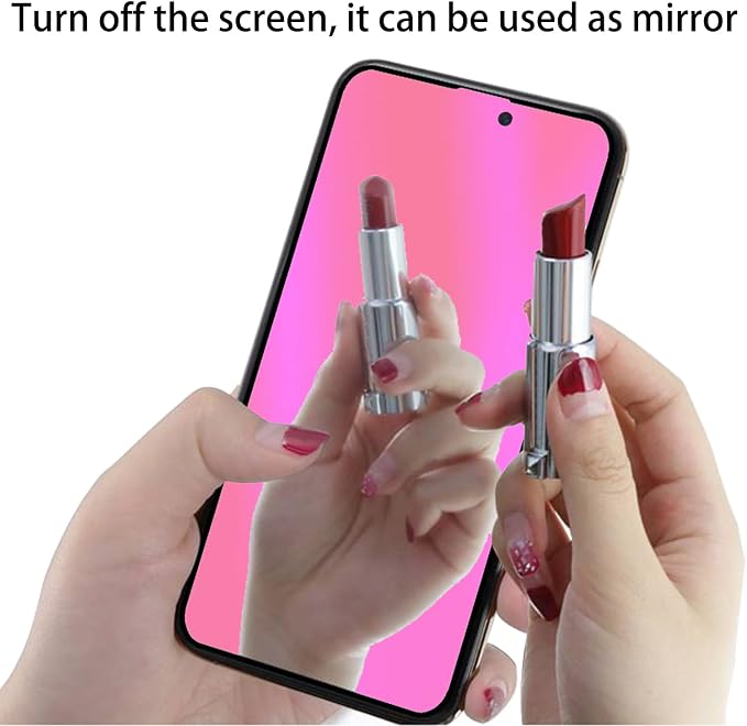 2 Pack Anti-Blue Privacy Tempered Glass Suit for iPhone X/iPhone XS/iPhone 11 Pro Mirror Anti-Spy Screen Protector Anti-Peeping Film Electroplated Gradient Colorful