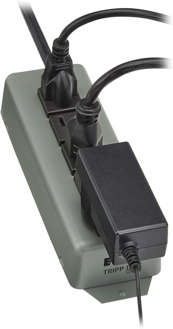 Eaton Tripp Lite Series 5-Outlet Heavy Duty Power Strip, Metal, Mountable (Wall Mount & Under Desk), 6ft Extension Cord, 15A Circuit Breaker, Industrial Garage Shop Work Bench Applications (602)