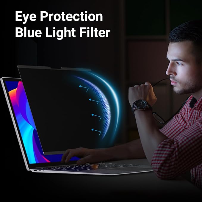 ZOEGAA Privacy Screen for 15 inch Surface Book 3/2/1,Magnetic Removable Touchable Privacy Filter for Surface Book 15inch Screen Protector,Anti-Blue Light Anti-Scratch
