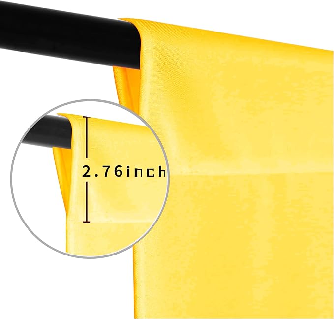 Yellow Photo Backdrop for Photoshoot Photography Background Studio Backdrop Streaming Video Shooting 5x7FT