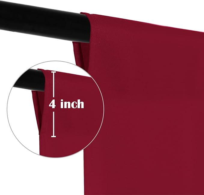 Sugargirl 10X10FT Red Backdrop Background for Photography, Photo Backdrop Red Screen Photo Booth Backdrop for Photoshoot Party Video(1 Panel)