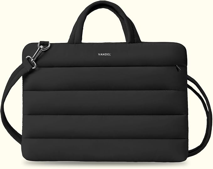 Vandel 13-14 inch Laptop Carrying Case Sleeve with Strap, Shoulder Bag with Handle, 14 in Laptop Computer Bag for Women, MacBook Air 13 Inch Carrying Case, MacBook Pro 14 in HP Messenger Carrier