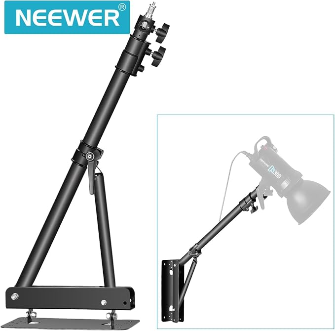 Neewer 18" Ring Light for Camera Phone, 55W Dimmable 5500K Light with 240 LEDs Color Filter Soft Tube Carrying Bag for YouTube TikTok Selfies Photography, Triangle Wall Mount Arm Included