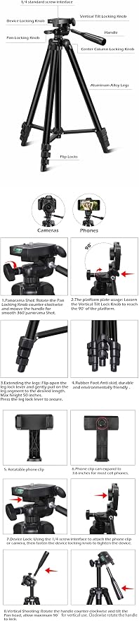 Sensyne 14" Ring Light with Tripod Stand, LED Circle Light with Phone Holder, for Photo Selfie, Video Recording, Zoom Meeting