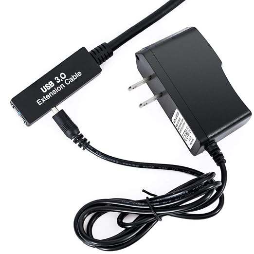 32Feet USB 3.0 Extension Cable,Type A-Male A-Female Extender Cord, With 2 Expansion Chipset Signal Boosters, Compatible With Oculus Quest 2 VR, Xbox, PS4,Webcam,Printer, Hard Drive,USB HUB Etc.