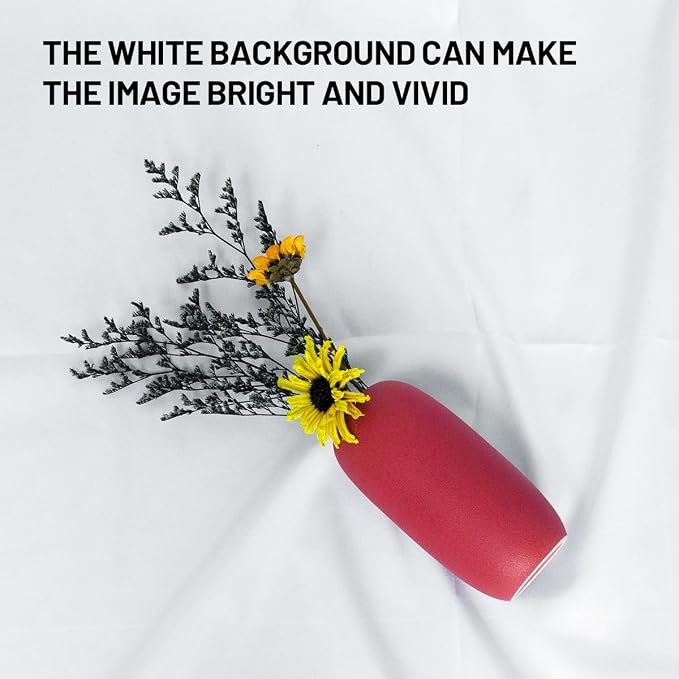 White Backdrop Background 10 X 10 FT Large Photography Backdrop Photo Photoshoot Background Screen for Photography Photo Booth Backdrops Parties Curtain