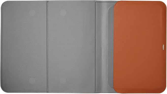 Orbitkey Hybrid Laptop Sleeve | Portable Desk Mat and Laptop Sleeve (Terracotta, 14")