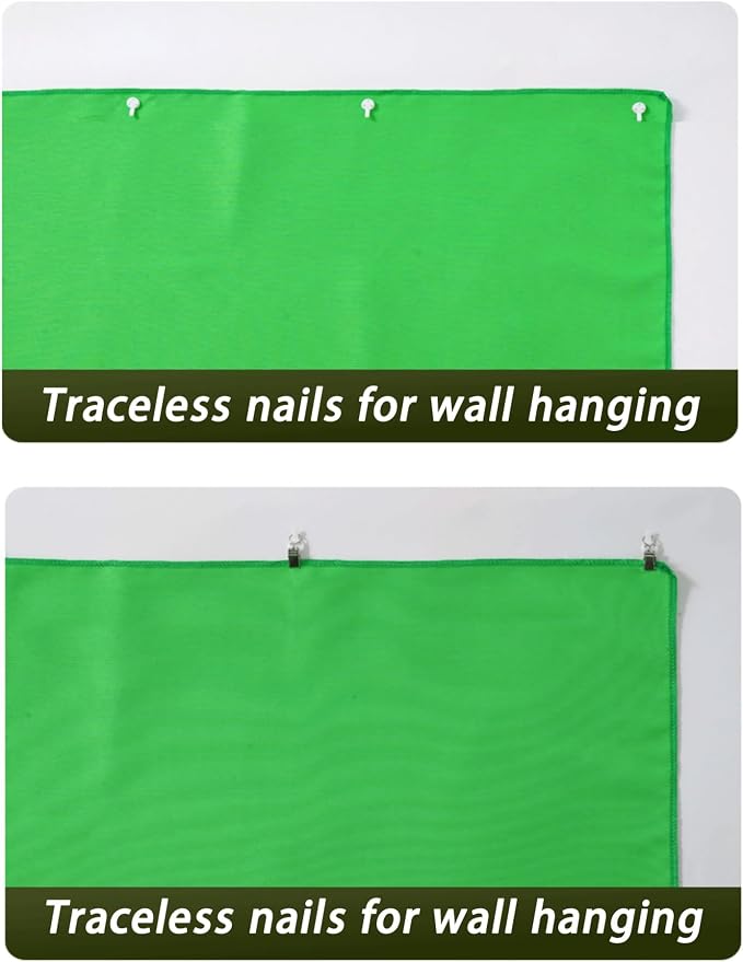 Green Screen Backdrop for Photography, Chromakey Virtual GreenScreen Background Sheet for Zoom Meeting, for Party Decor Video Studio Calls Photo(Blue,3x3meters)