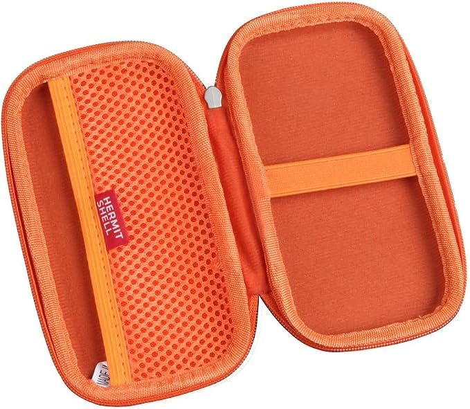 Hermitshell Hard Travel Case for INIU Portable Charger 10000mAh Power Bank [2022 Version] (Orange)