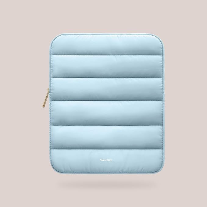 Vandel - The Original Puffy iPad Sleeve 9-11 Inch Tablet Sleeve, Blue i Pad Case for Women and Men, Cute iPad Air Pouch, 9 10 Inch, 11 Inch Bag
