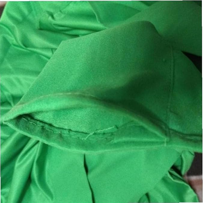 Green Screen, Portable Collapsible Green Background Screen Backdrop for Live Streaming Zoom Video Filming Photography