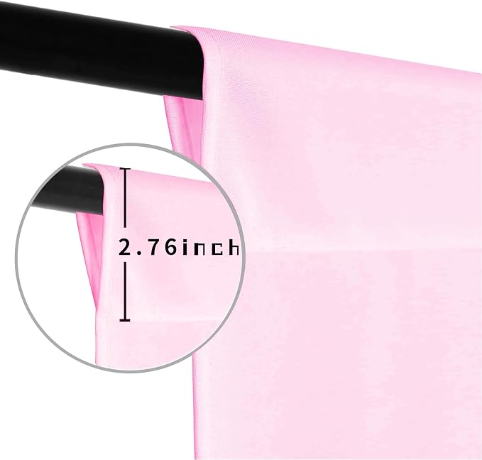 Pink Backdrop for Photoshoot, Pink Background for Portrait, Product Photography Beauty Fashion Shoot Party Celebrations 3x5FT