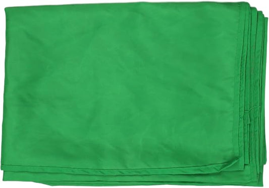 Chromakey Green Screen Backdrop, Photography Backdrop High Density Polyester Soft Light Wrinkle Background for Photo Studio Streaming Video Party Home Use (150 * 200CM)