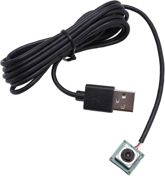 12MP USB Camera Module, 4K Mini UVC USB2.0 Video Webcam Board Built in Microphone, 90 Degree Lens, Auto Focus, 4 Way Connection