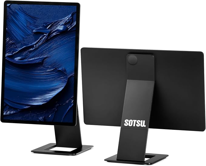 SOTSU FlipAction Pro 16" Gen 2 | 2.5K Portable Monitor | 2560 x 1600 (WQXGA) | 120 Hz | 100% DCI-P3 | 400 Nits | Pivot Rotate | Full Metal CNC | Perfect Match for Mac and Windows (Universe Black)