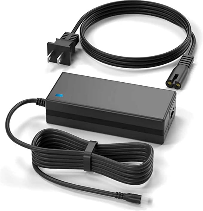 48V AC/DC Adapter Compatible with Yealink UVC34 UVC-34 UVC40 UVC-40 USB Audio Conferencing System Conference Room Camera Video Speaker Bar 48VDC Power Supply Cord Battery Charger