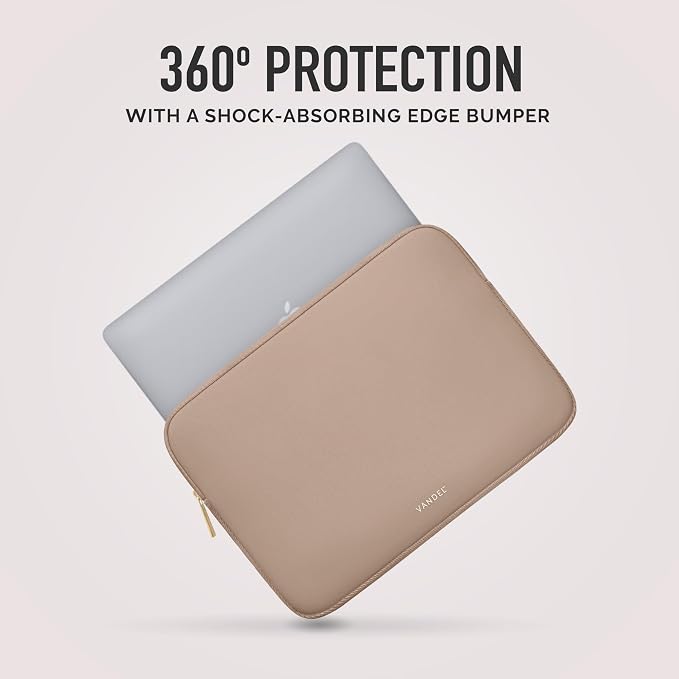 Vandel Slim Laptop Sleeve 13-13.3 inch Laptop Case for Macbook Air 13/Pro 13 Inch- Protective Macbook Case Sleeve, Tablet Carrying Bag Pouch for Lap Top Notebook, Chromebook, Dell, Asus Computer Cover