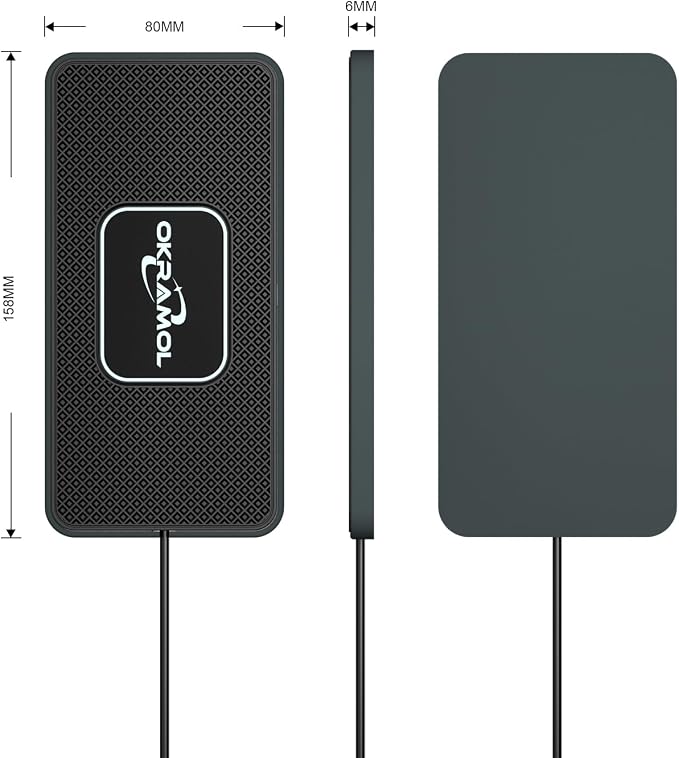 Wireless Charger for Car, Type C Wireless Fast Charging Pad,Charging Station for Multiple Devices,Adapter for AirPods iPhone15/14/13/12 Pro/Max11 Android Samsung S20 S21 S22 S23 (30CM Cable)