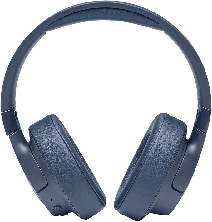 JBL Tune 760NC - Lightweight, Foldable Over-Ear Wireless Headphones with Active Noise Cancellation - Blue (Renewed)